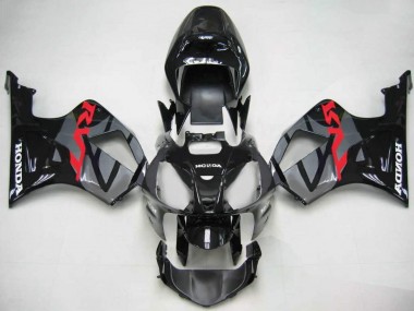 2000-2006 Honda VTR1000 Motorcycle Fairings - Glossy Black Grey Canada Suppliers