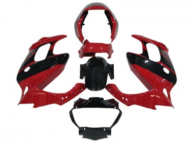 1997-2005 Honda VTR1000F Motorcycle Fairings - Red Glossy Black Canada Suppliers