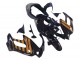 1997-2005 Honda VTR1000F Motorcycle Fairings - Glossy Black Gold Canada Suppliers