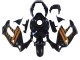 1997-2005 Honda VTR1000F Motorcycle Fairings - Glossy Black Gold Canada Suppliers