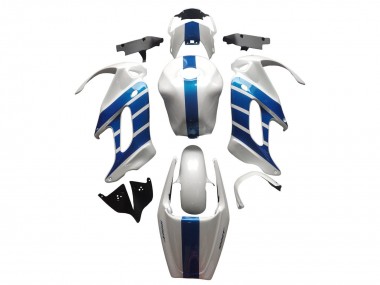 1997-2005 Honda VTR1000F Motorcycle Fairings - White Blue Canada Suppliers