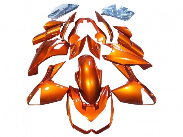 2010-2013 Kawasaki Z1000 Motorcycle Fairings - Burnt Orange Canada Suppliers