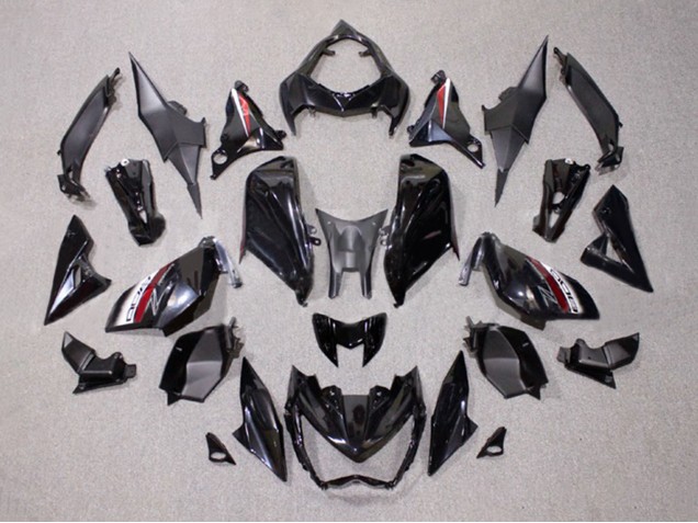 2014-2019 Kawasaki Z1000 Motorcycle Fairings - Glossy Black Red White Canada Suppliers