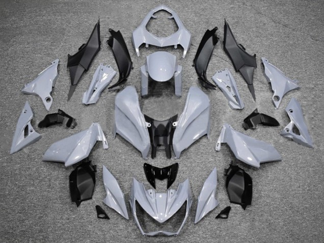 2013-2018 Kawasaki Z800 Motorcycle Fairings - Nardo Grey Black Canada Suppliers