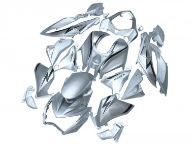 2013-2018 Kawasaki Z800 Motorcycle Fairings - Matte Silver Canada Suppliers