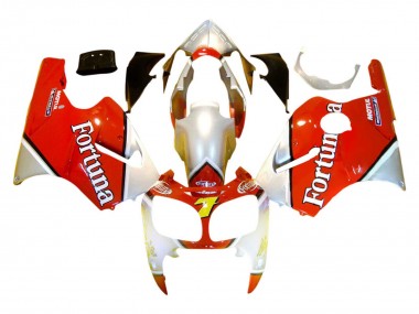 2000-2001 Kawasaki ZX12R Motorcycle Fairings - Silver Red Fortuna Motul 7 Canada Suppliers