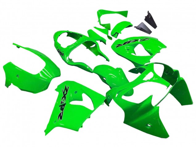 2000-2001 Kawasaki ZX9R Motorcycle Fairings - Green Canada Suppliers