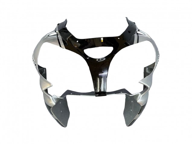 2002-2003 Kawasaki ZX9R Motorcycle Fairings - Silver Glossy Black Monster Elf Canada Suppliers