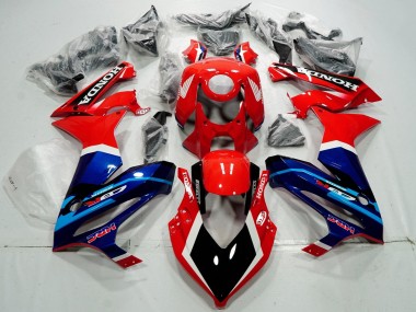 2019-2020 Honda CBR650R Motorcycle Fairings - Red White Blue Glossy Black HRC Canada Suppliers