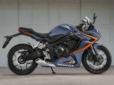 2019-2020 Honda CBR650R Motorcycle Fairings - Glossy Dark Blue Orange Black Canada Suppliers