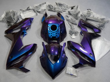 2021-2023 Honda CBR650R Motorcycle Fairings - Chameleon Blue Purple Canada Suppliers