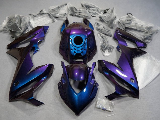 2021-2023 Honda CBR650R Motorcycle Fairings - Chameleon Blue Purple Canada Suppliers