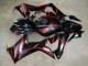 2021-2023 Honda CBR650R Motorcycle Fairings - Glossy Black Red Stripe Canada Suppliers