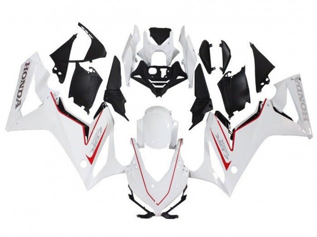 2021-2023 Honda CBR650R Motorcycle Fairings - White Red Black Canada Suppliers