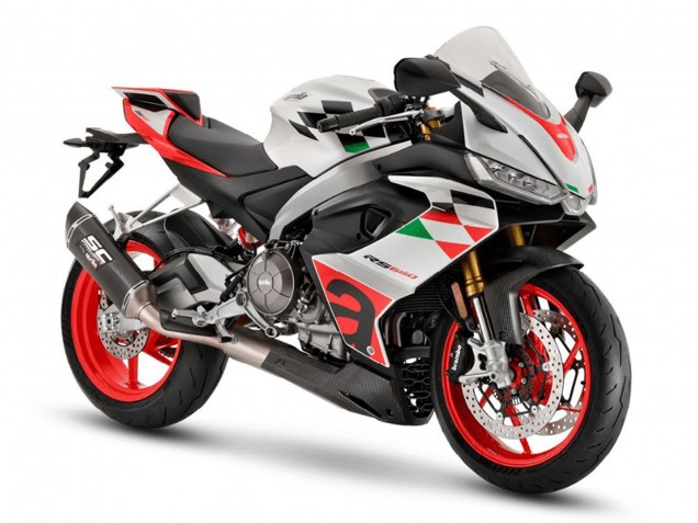 2020-2024 Aprilia RS660 Motorcycle Fairings - White Red Black Carbon Fiber Green Canada Suppliers