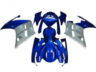 2001-2006 Yamaha FJR1300 Motorcycle Fairings - Blue White Canada Suppliers