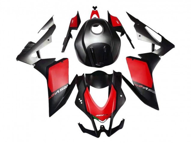 2016-2020 Aprilia RSV4 1000 Motorcycle Fairings - Matte Black Red Grey Canada Suppliers