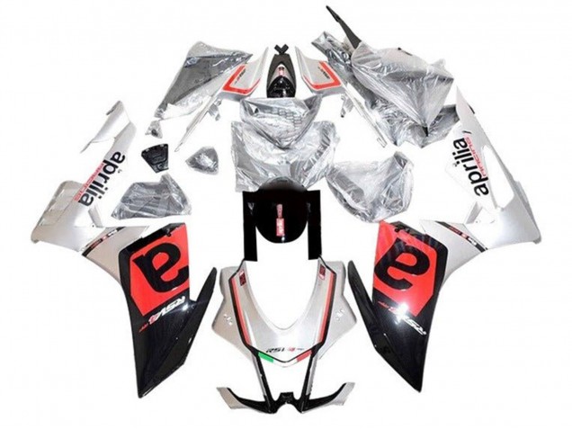 2016-2020 Aprilia RSV4 1000 Motorcycle Fairings - Silver Black Red Canada Suppliers