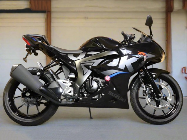 2017-2025 Suzuki GSXR125 Motorcycle Fairings - Black Silver Blue Canada Suppliers