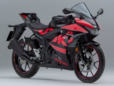 2017-2025 Suzuki GSXR125 Motorcycle Fairings - Black Red Canada Suppliers
