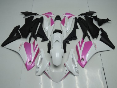 2002-2006 Honda CBR125R Motorcycle Fairings - White Pink Matte Black Canada Suppliers