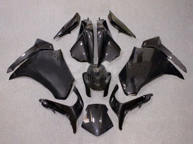 2010-2014 Honda VFR 1200 Motorcycle Fairings - Black Carbon Fiber Canada Suppliers