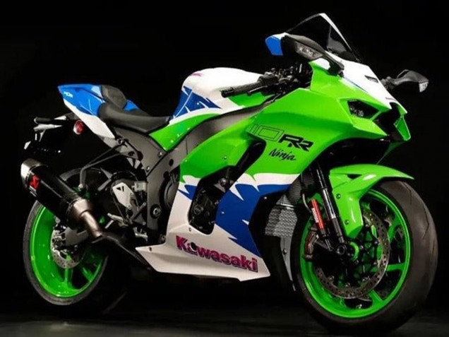 2021-2025 Kawasaki ZX10R Motorcycle Fairings - Green White Blue Red Canada Suppliers