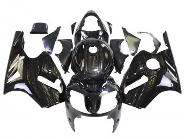 2000-2001 Kawasaki ZX12R Motorcycle Fairing - Glossy Black Canada Suppliers