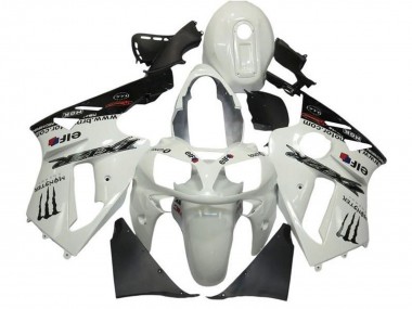 2002-2006 Kawasaki ZX12R Motorcycle Fairings - Pearl White Black Elf Monster Canada Suppliers