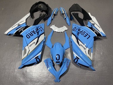 2013-2024 Kawasaki EX300 Motorcycle Fairings - White Blue Black Leopard Canada Suppliers
