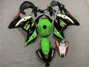 2013-2024 Kawasaki EX300 Motorcycle Fairings - Green Black White Yellow Red Canada Suppliers