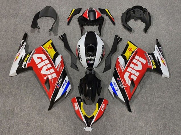 2013-2024 Kawasaki EX300 Motorcycle Fairings - White Red Yellow Blue Black Givi Canada Suppliers
