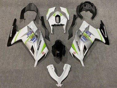 2013-2024 Kawasaki EX300 Motorcycle Fairings - White Silver Green Black Canada Suppliers