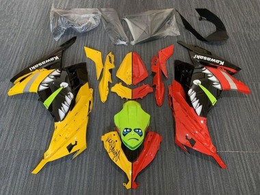 2013-2024 Kawasaki EX300 Motorcycle Fairings - Yellow Red Green Shark Canada Suppliers