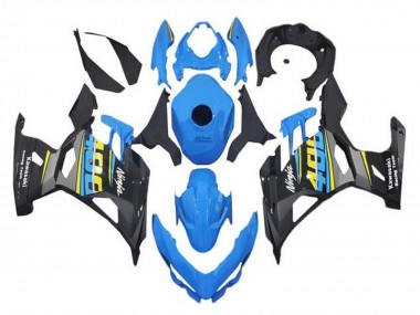 2018-2024 Kawasaki Ninja 400 Motorcycle Fairings - Blue Black Yellow Grey Canada Suppliers
