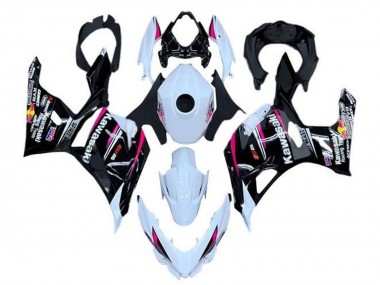 2018-2024 Kawasaki Ninja 400 Motorcycle Fairings - White Pink Black Canada Suppliers