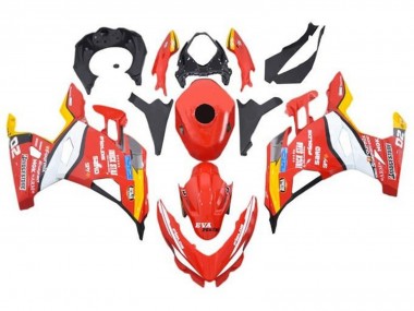 2018-2024 Kawasaki Ninja 400 Motorcycle Fairings - Red White Yellow Black Trick Star Bridgestone Canada Suppliers
