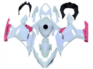2018-2024 Kawasaki Ninja 400 Motorcycle Fairings - Pearl White Pink Canada Suppliers