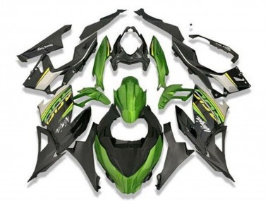 2018-2024 Kawasaki Ninja 400 Motorcycle Fairings - Green Black Grey Canada Suppliers