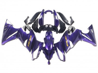 2009-2011 Kawasaki Ninja ER6F Motorcycle Fairings - Purple Yellow Canada Suppliers