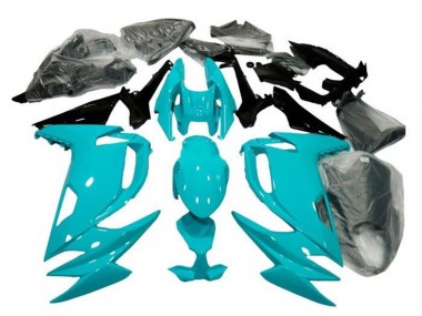 2020-2025 Kawasaki Ninja 650 EX650 Motorcycle Fairings - Light Blue Black Canada Suppliers
