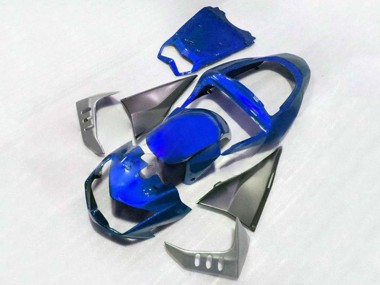 2003-2006 Kawasaki Z1000 Motorcycle Fairings - Blue Silver Canada Suppliers