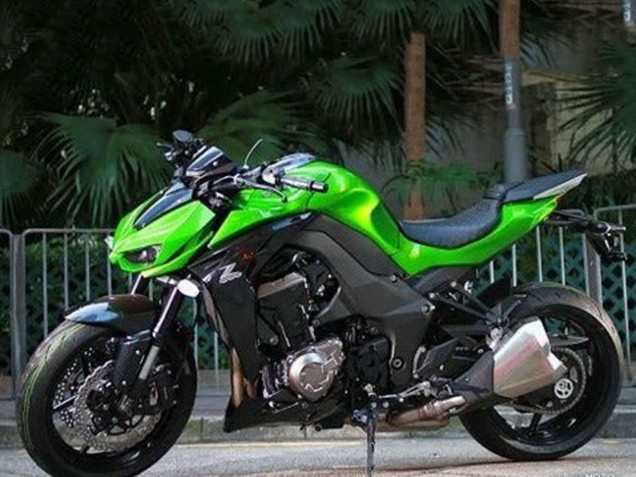 2014-2019 Kawasaki Z1000 Motorcycle Fairings - Green Canada Suppliers