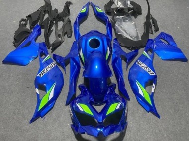 2019-2025 Kawasaki ZX25R ZX-25R Motorcycle Fairings - Blue Green Ecstar Canada Suppliers