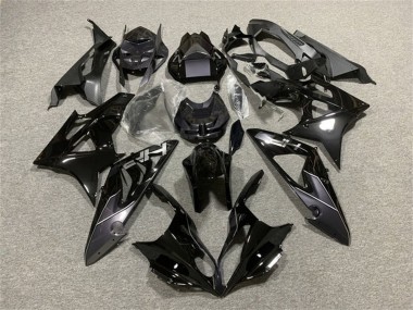 2009-2014 BMW S1000RR Motorcycle Fairings - Glossy Black HP Canada Suppliers