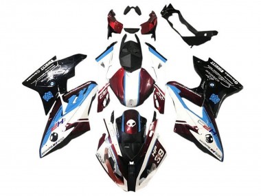 2017-2018 BMW S1000RR Motorcycle Fairing - White Blue Red Glossy Black Canada Suppliers