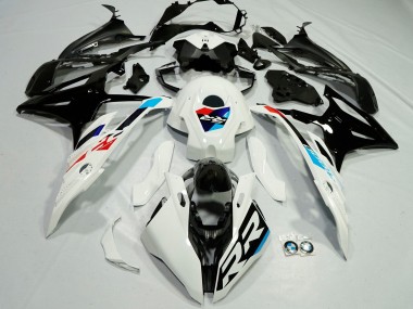 2023-2024 BMW S1000RR Motorcycle Fairings - White Light Blue Red Glossy Black Canada Suppliers