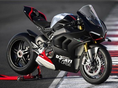 2022-2024 Ducati Panigale V4 V4S Motorcycle Fairings - Matte Black Silver Red Canada Suppliers