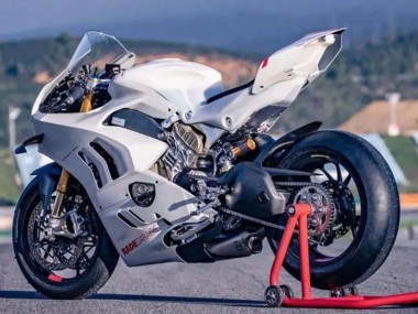 2022-2024 Ducati Panigale V4 V4S Motorcycle Fairings - White Canada Suppliers