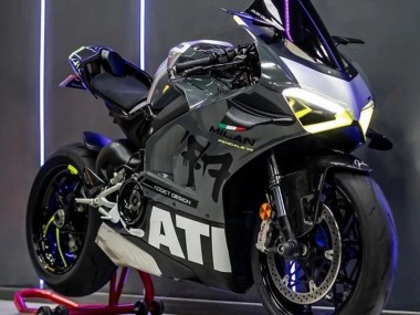 2020-2021 Ducati Panigale V4 V4S Motorcycle Fairings - Grey White Yellow Black Canada Suppliers